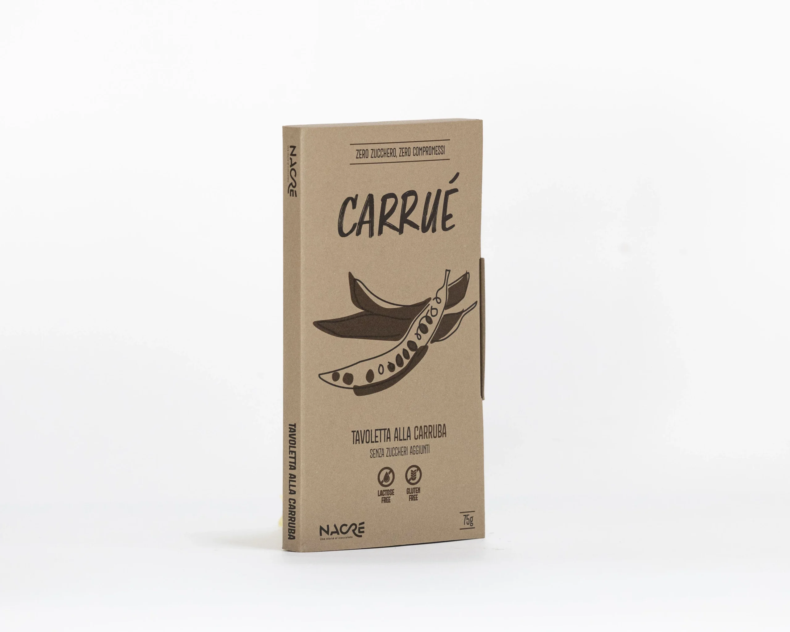 CARRUÉ Classica – Tavoletta alla Carruba Senza Zuccheri Aggiunti (75g)